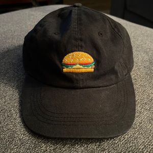 Black hat. Adjustable.